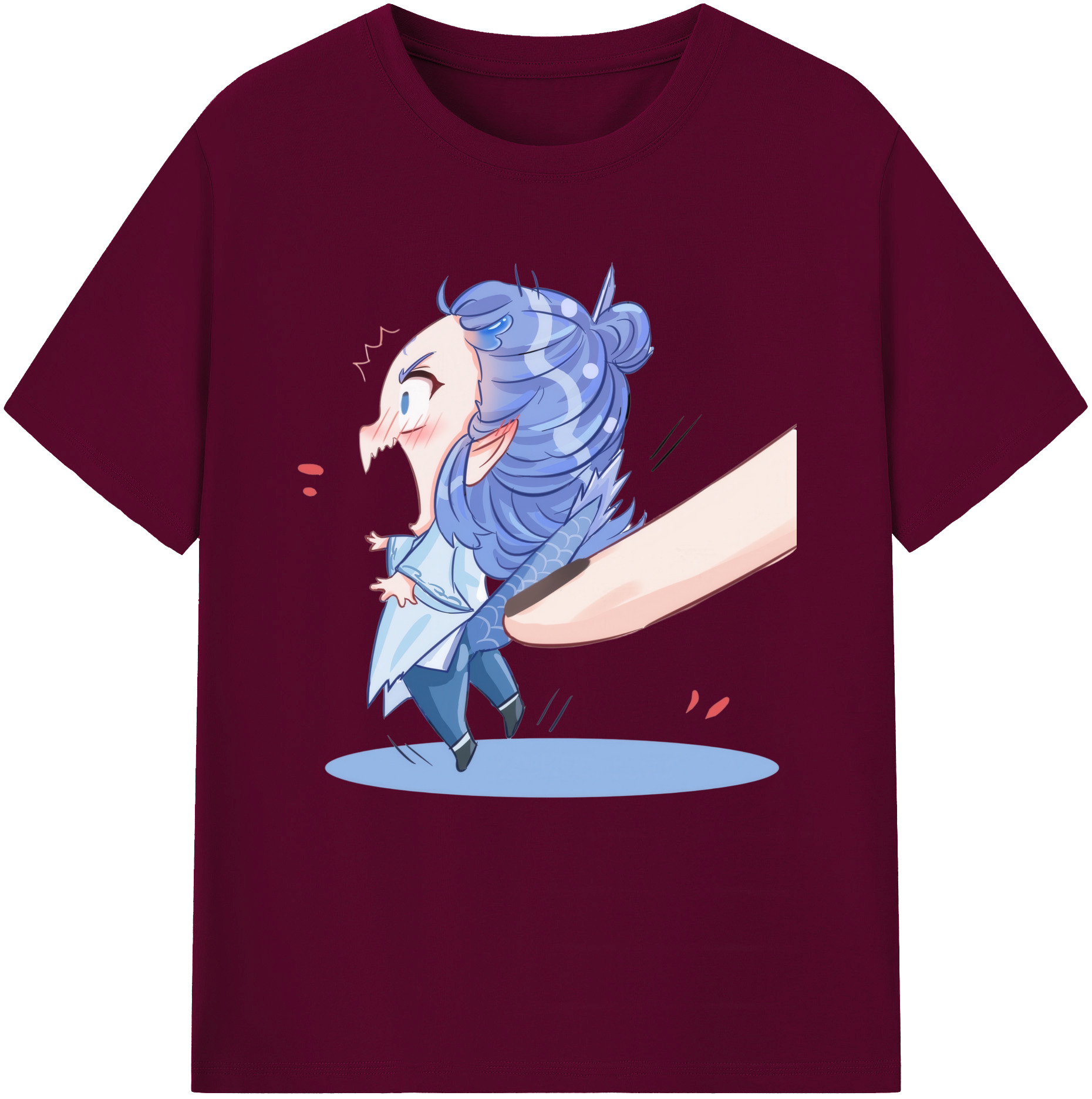 （画像用） Ne Zha 2 ナタ 魔童の大暴れ レディースカジュアルプリントTシャツ（綿100％）